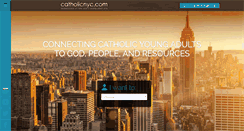 Desktop Screenshot of catholicnyc.com
